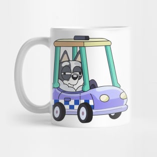 Bluey MUffin In Car Mug